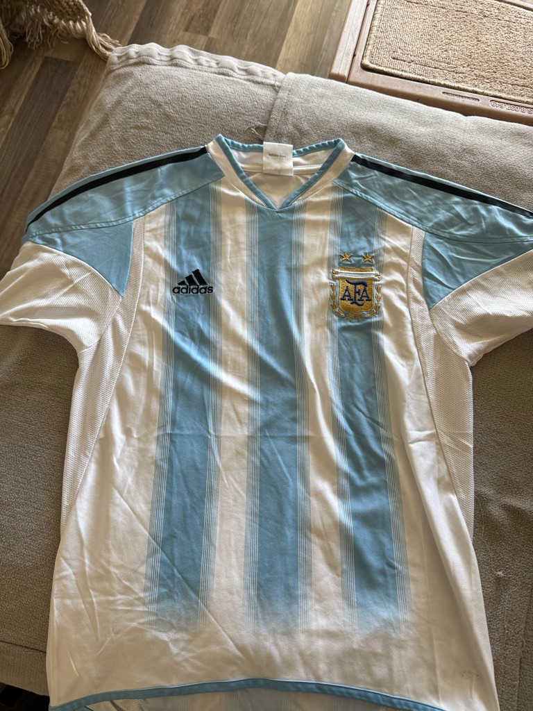 Adidas Vintage Argentina Soccer Original Jersey From The 2004-2005